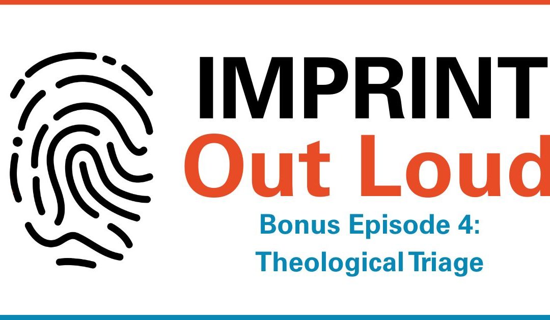 Bonus Episode #4—Theological Triage